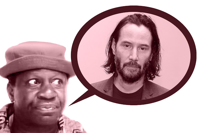 Mussum x Keanu Reeves na Crônica de Cinema Mussum x Keanu Reeves