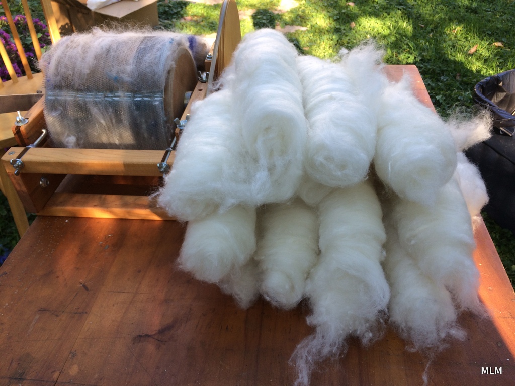 Sweet Leaf Notebook Carding Wool for the Season