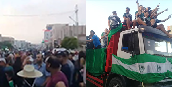 أهالي معتمدية رجيش تستقبل فريقها الصاعد إلى الرابطة المحترفة الأولى أهالي معتمدية رجيش تستقبل فريقها الصاعد إلى الرابطة المحترفة الأولى