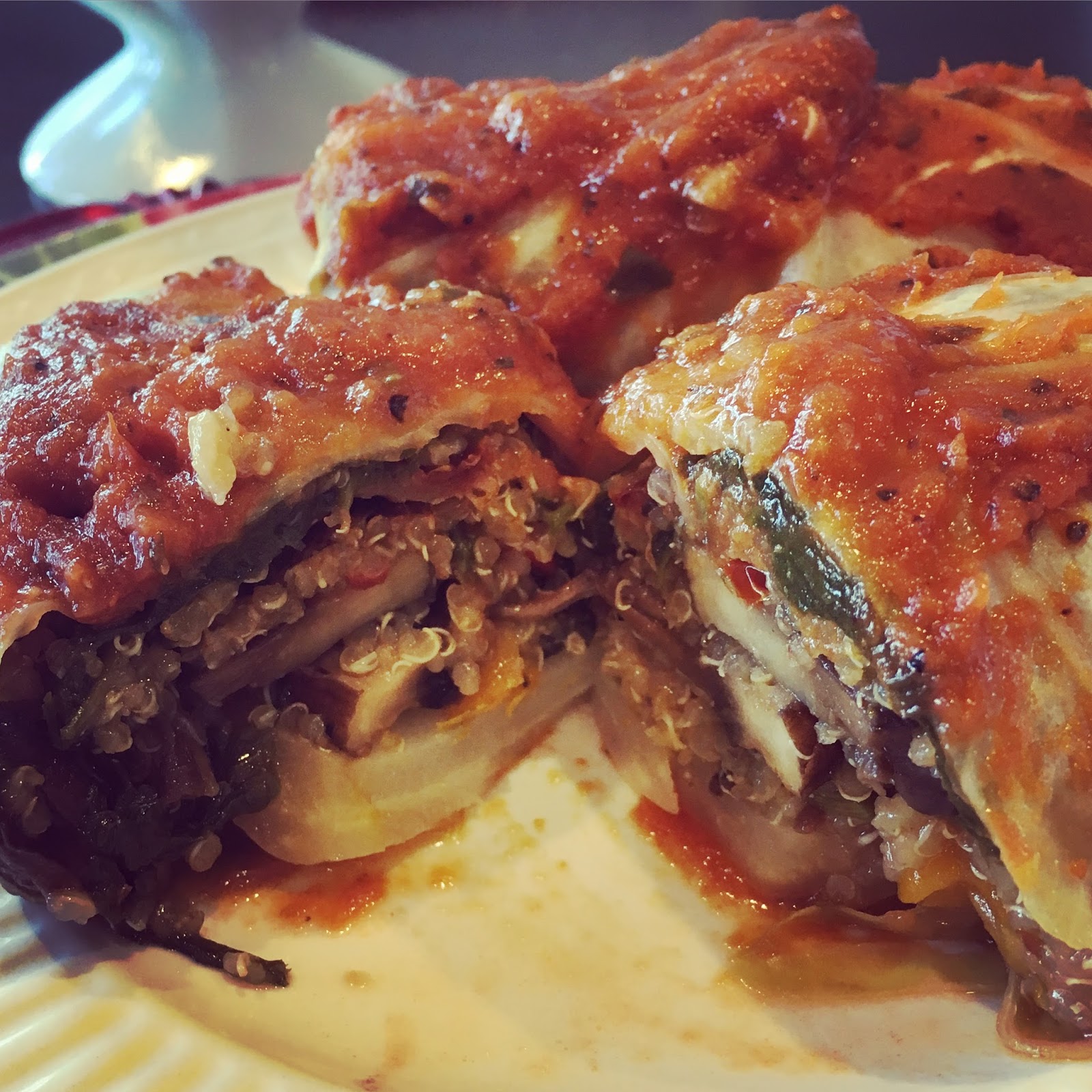 Little Chef Ashley Quinoa Cabbage Rolls