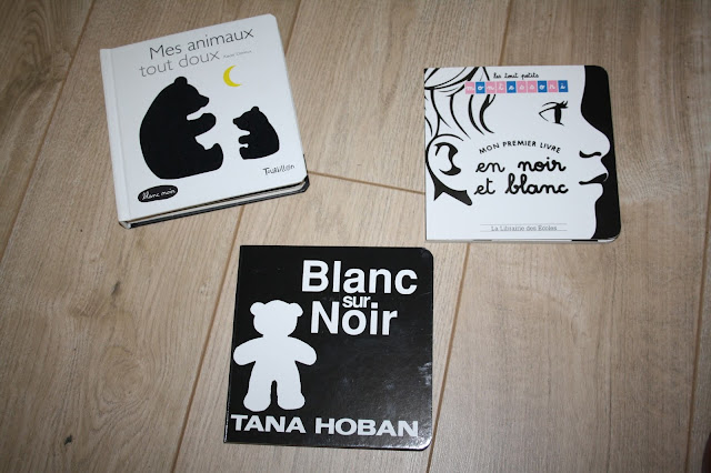 Les livres en noir et blanc pour les bébés de 0 à 6 mois