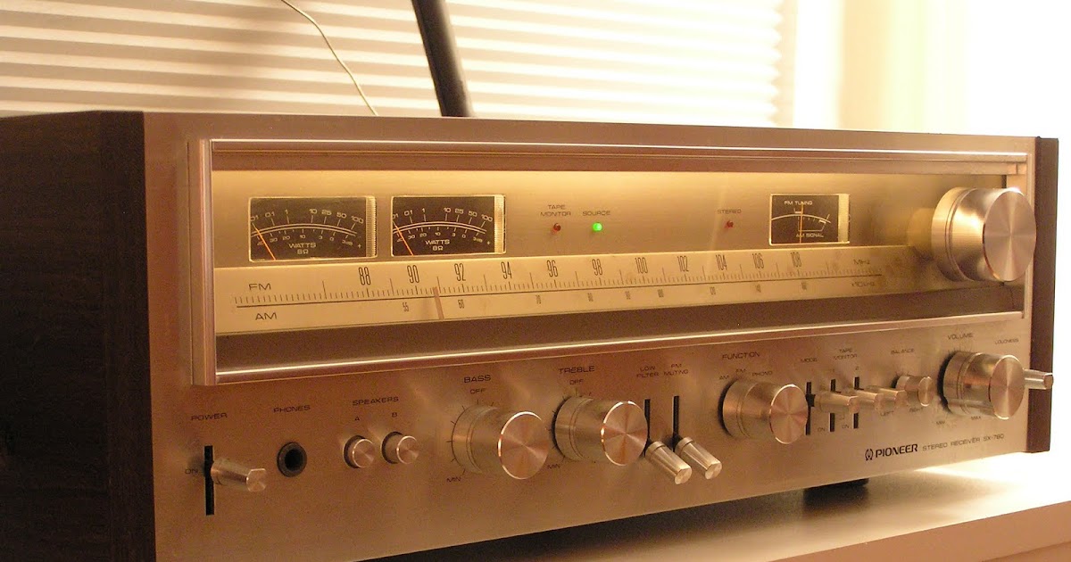 TONE WARRIOR: Vintage Stereo - Pioneer SX-780 Receiver