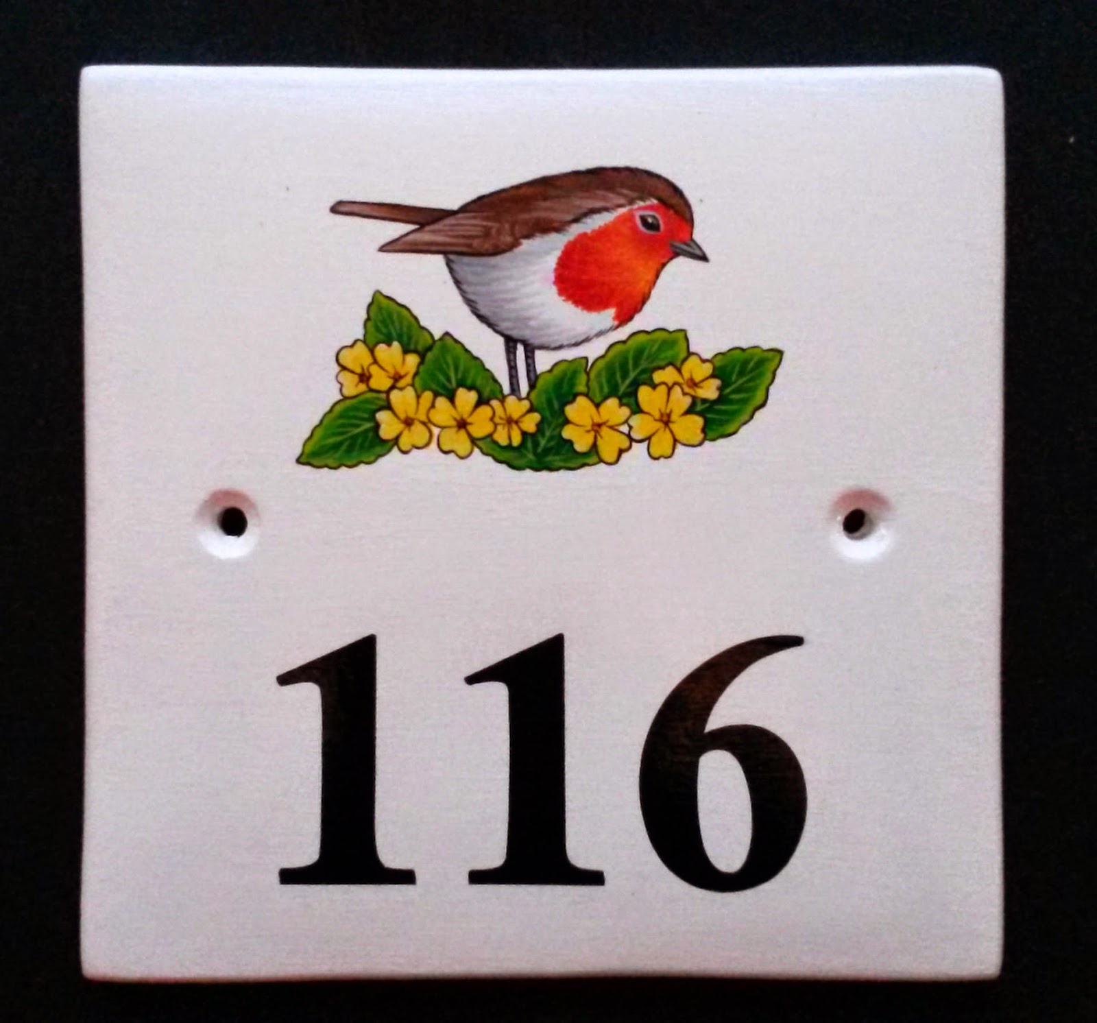 Hand Painted House Signs by Ceramic Art Hand Painted Ceramic House