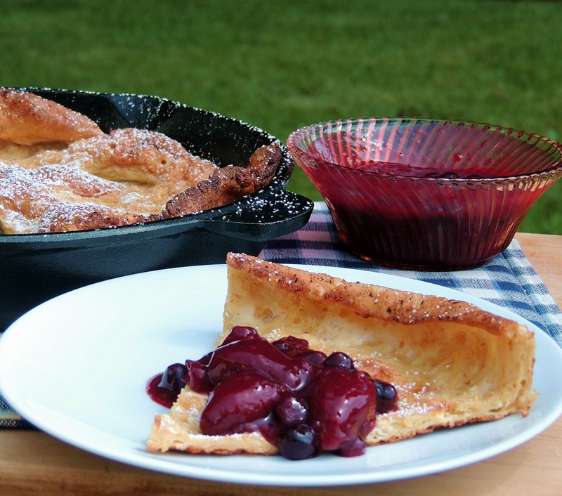 Oven Baked Dutch Apple Pancake Bobbi's Kozy Kitchen