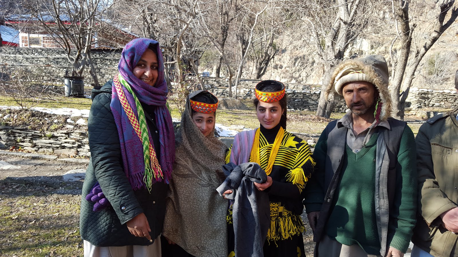 AHF CLOTHING DISTRIBUTION IN CHITRAL