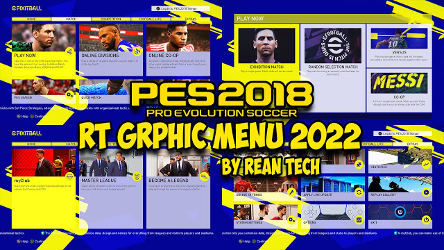 PES 2017 RT Graphic Menu 2021 by Rean Tech ~