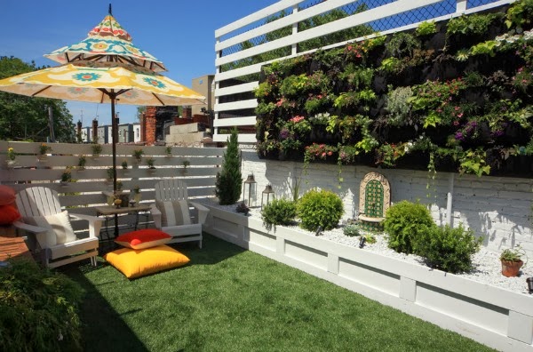 Diseñar un patio o una terraza - Guia de jardin