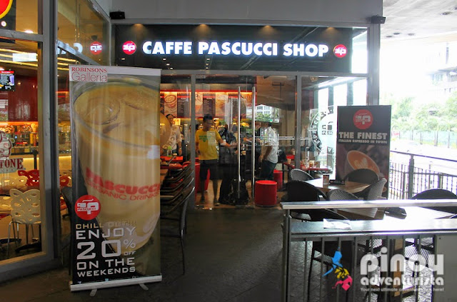 Caffe Pascucci in Robinsons Galleria