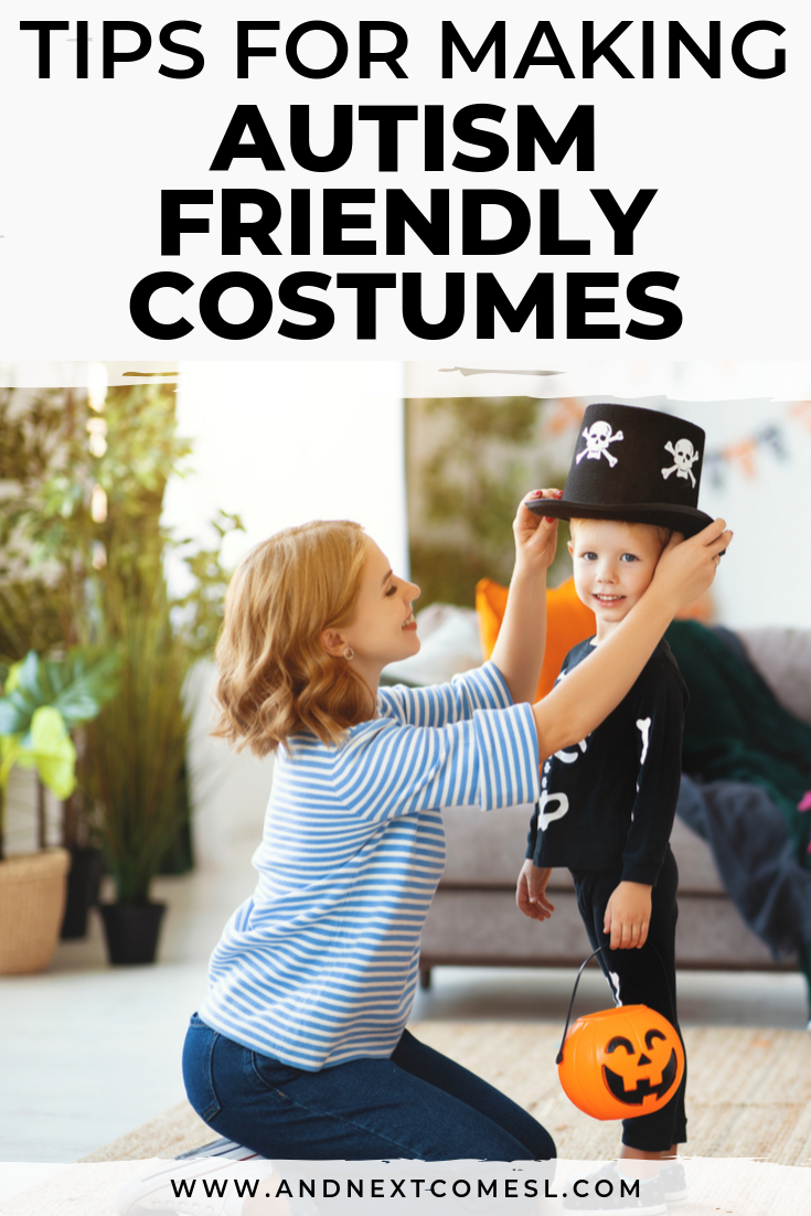 Autism & Halloween: tips on how to make autism and sensory friendly Halloween costumes for kids