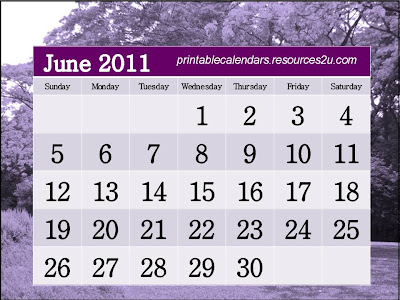 lorasater: printable june 2011 calendar