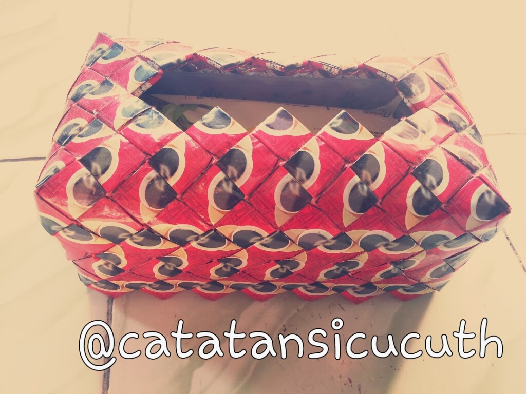 Cara Membuat Kotak Tisu Dari Bungkus Kopi Cara Membuat Kotak Tisu Dari Bungkus Kopi