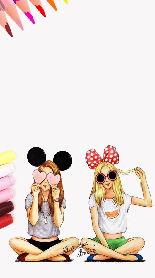 Featured image of post Papel De Parede De 3 Amigas