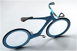 Bicicleta com design futurista - 1