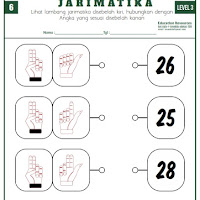 Soal Latihan Jarimatika Level 4 Worksheet 4 Printable Worksheet
