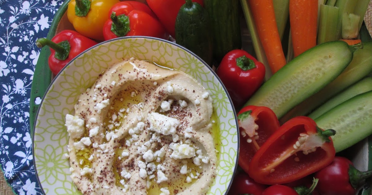 Stirring the Pot Ina Garten's Classic Hummus with Veggies {Perfect
