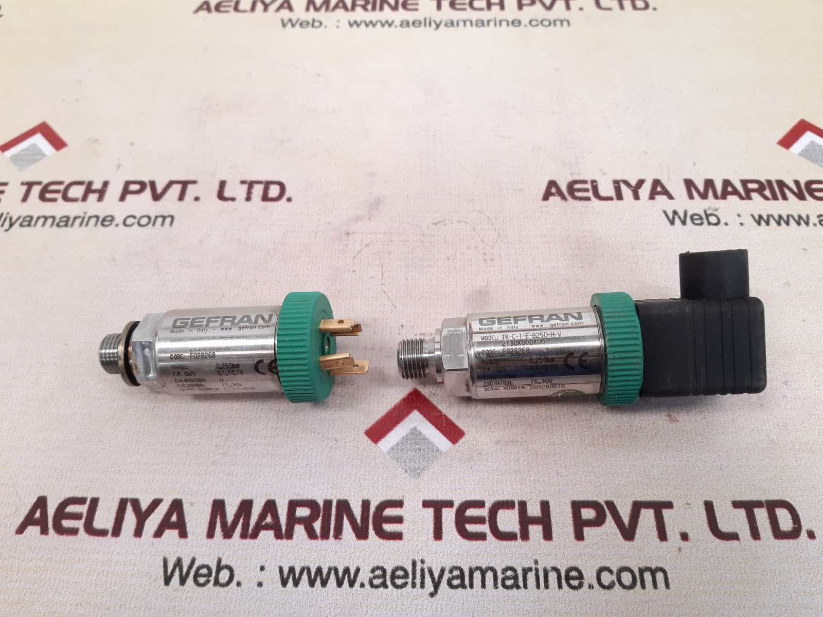 GEFRAN TKC1EB25DHV PRESSURE TRANSMITTER Aeliya Marine