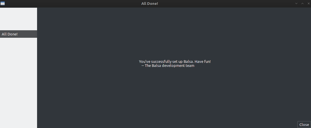 Balsa Simple and light email client on Archlinux