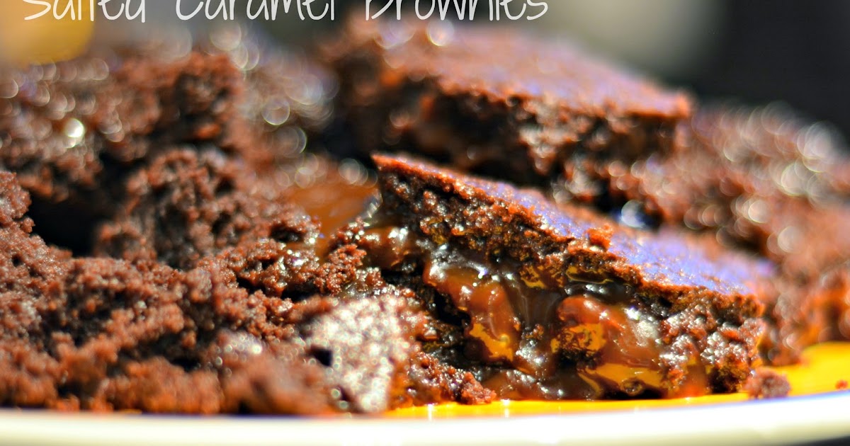 Ultimate Salted Caramel Brownies Recipe. Lux Life London Luxury