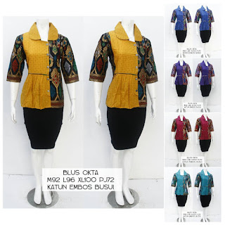 Blouse Batik Okta