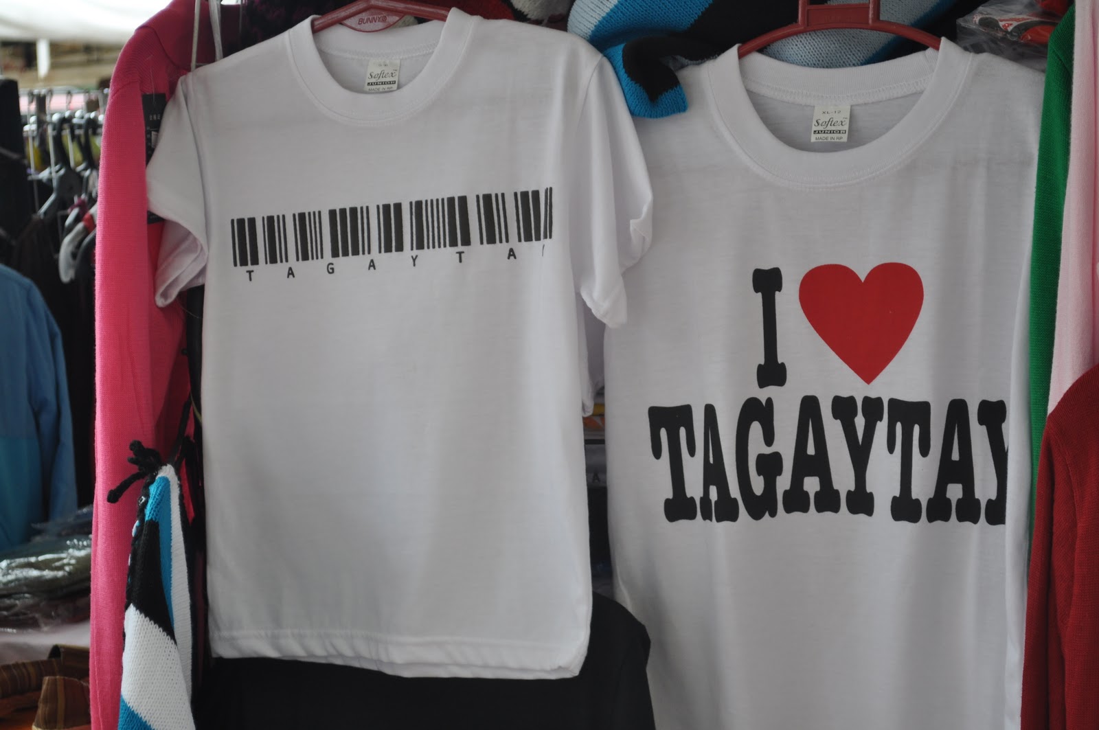 Angeles City and Beyond Tagaytay Souvenir TShirts for Sale