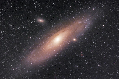 Astrofotografie Andromedagalaxie M31 M32 NGC205