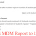 New SMS Format for Sending MDM Report