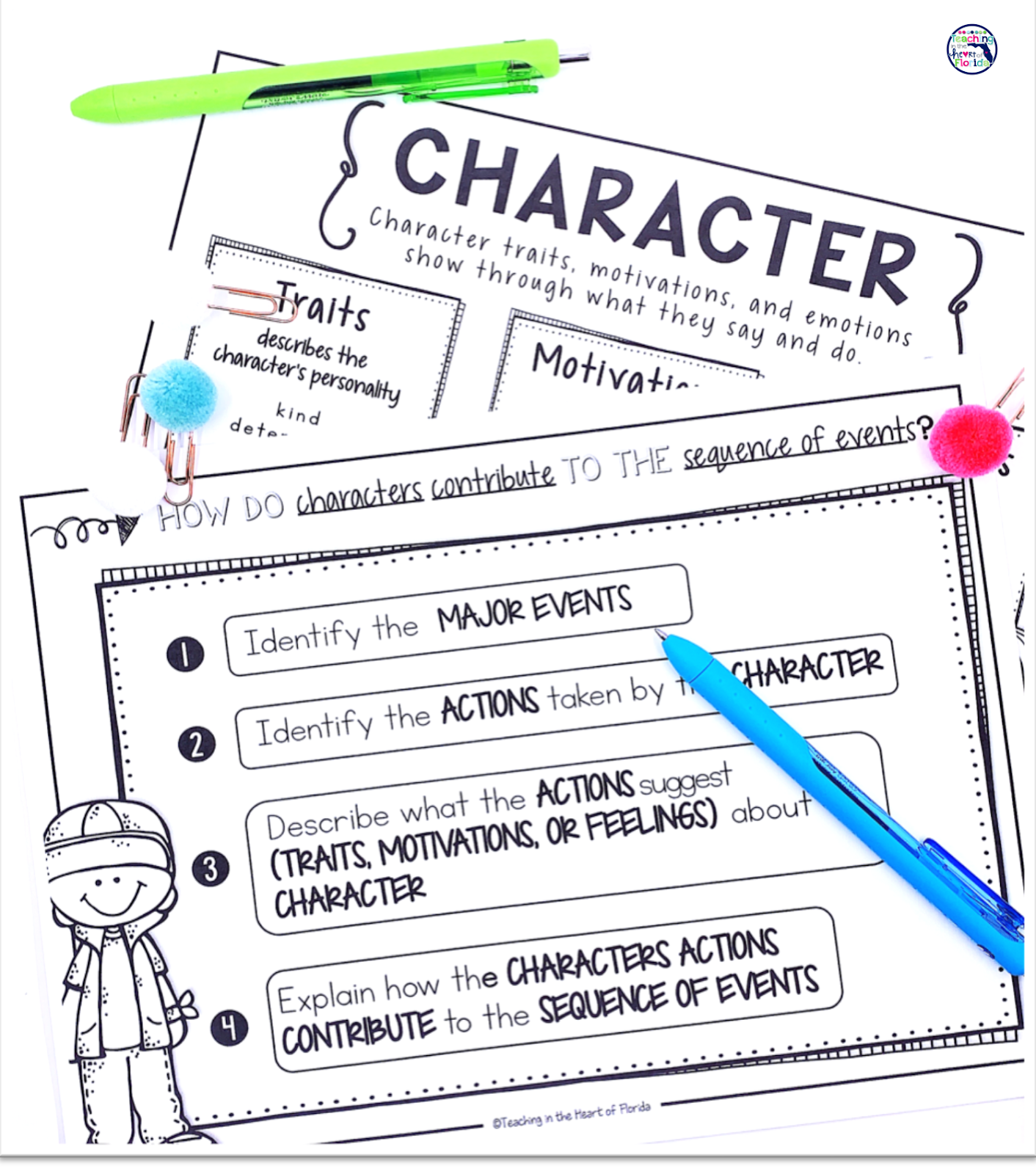 How Character Actions Contribute to the Sequence of Event Activities