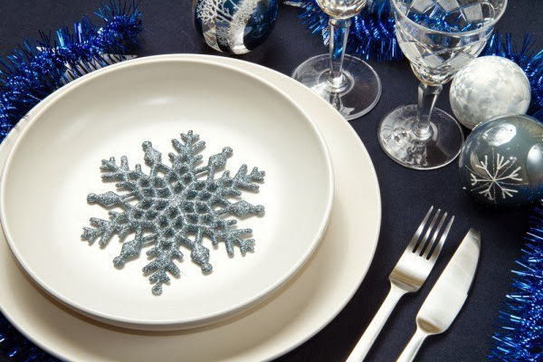 Новогодняя сервировка стола