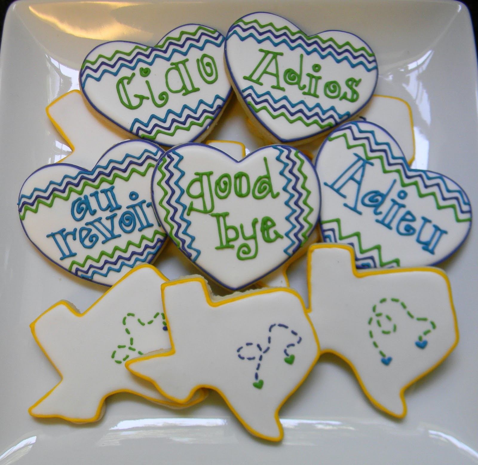 Sweet Melissa's Cookies Going Away Cookies Part One