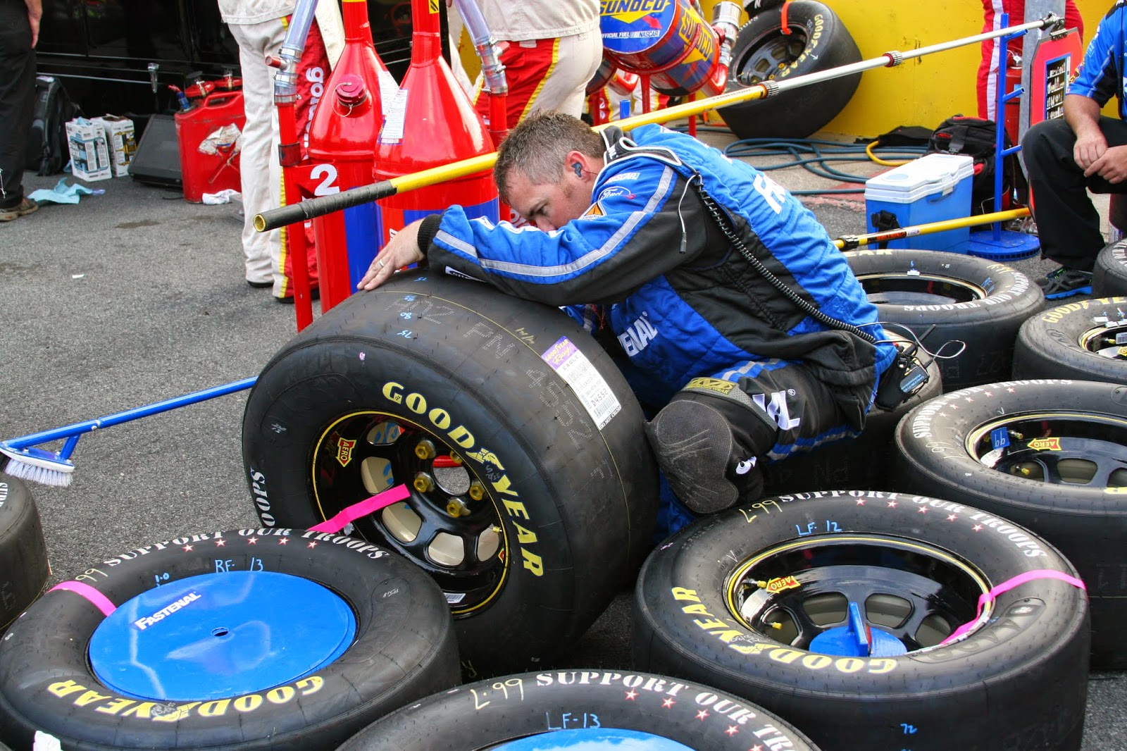 How To Be A Nascar Tire Changer Nascar strictly controls all vehicle