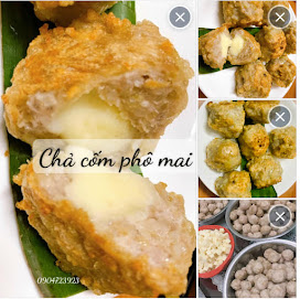 Chả cốm phô mai