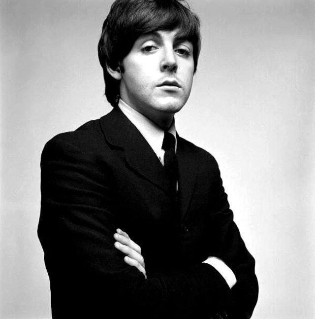 John Lennon and Paul McCartney Photographed by David Bailey, 1965 ...