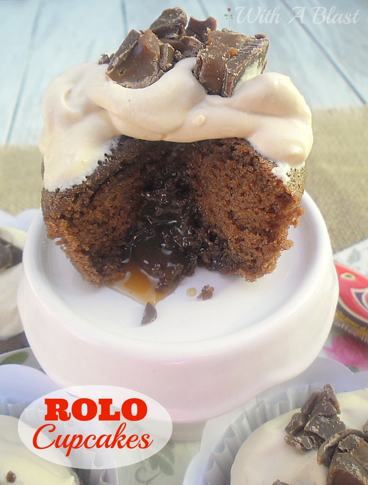 Rolo Cupcakes | With A Blast