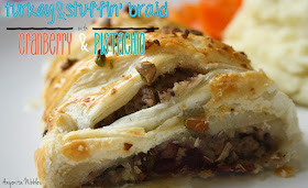 Turkey & Stuffing Braid with Cranberry & Pistachio