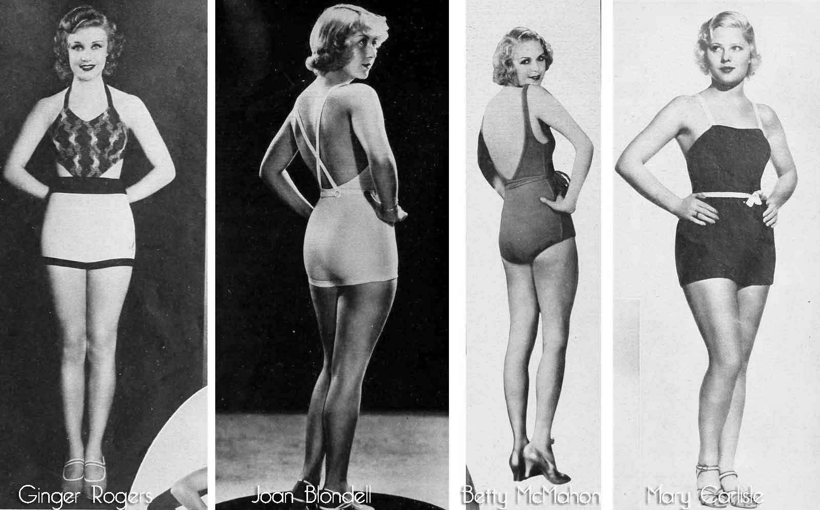 1930s swimsuit