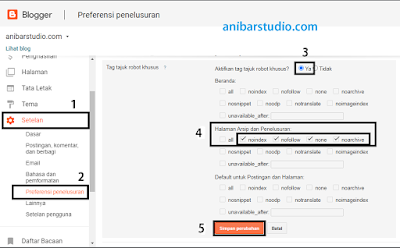 cara setting robot.txt agar iklan adsense tayang terus