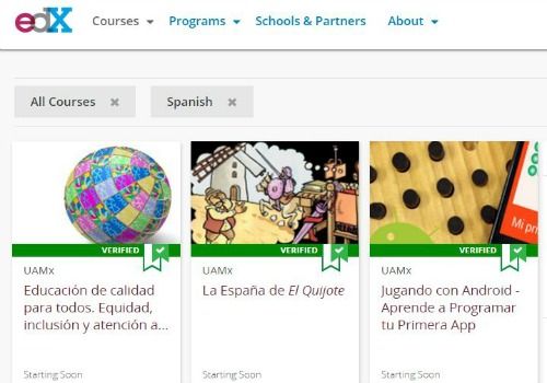 EDX cursos en español de calidad
