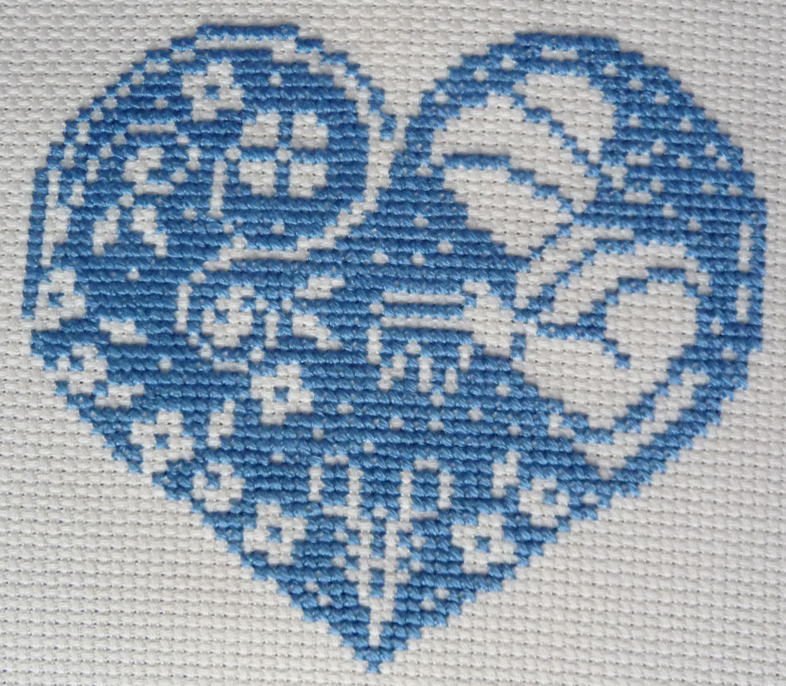 Mary Joan Stitching Stitching Hearts