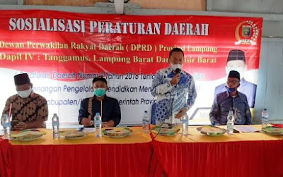 Joko Santoso Sosperda Soal Pendidikan Joko Santoso Sosperda Soal Pendidikan