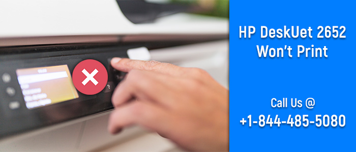 Troubleshooting the HP Deskjet 2652