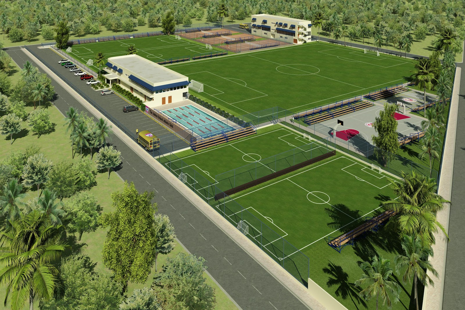 CARLOS ANT. PEREZ G. The Ashton School Athletic Field, Sto. Dgo. R.D.