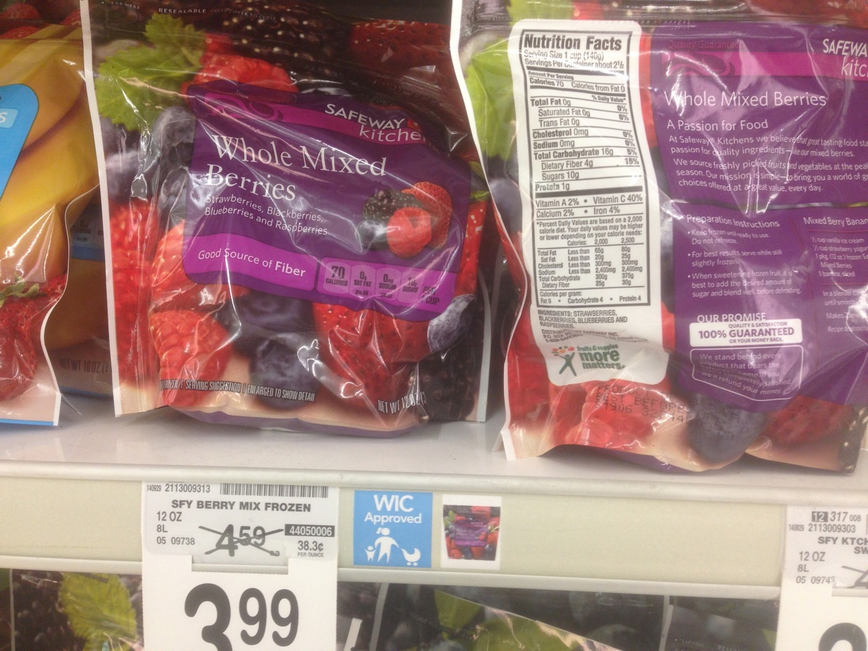 Healthy Grocery Whole Mixed Berries, Safeway Kitchens, 12 oz Safeway