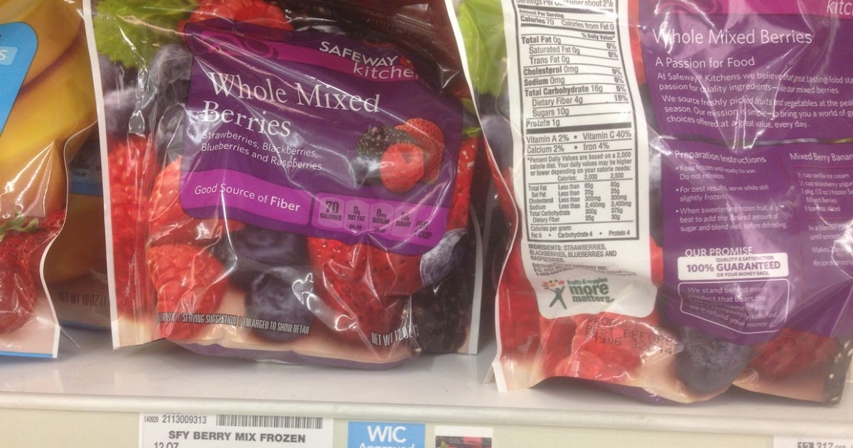 Healthy Grocery Whole Mixed Berries, Safeway Kitchens, 12 oz Safeway