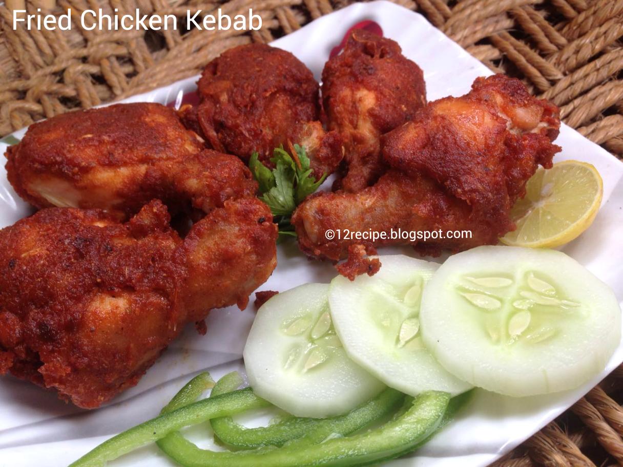 Easy Fried Chicken Kebab Recipe Book