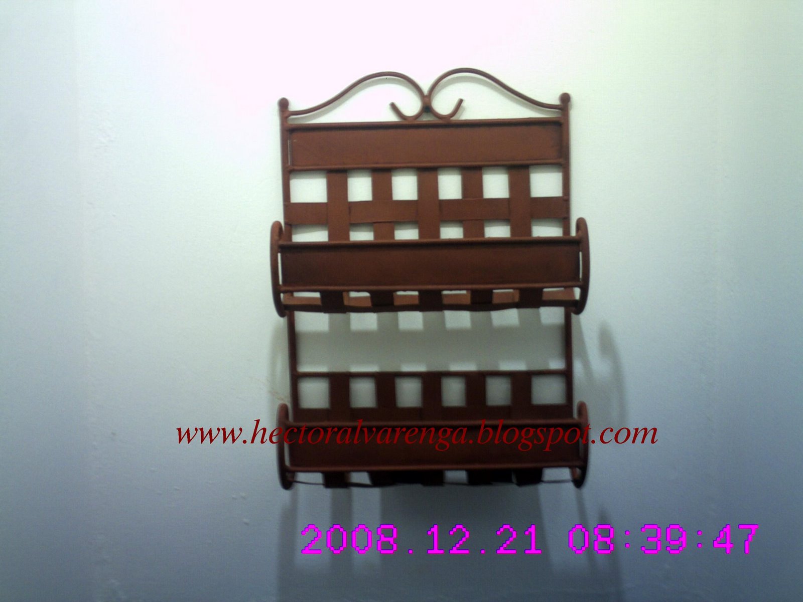 artesanias en hierro.: de todo en hierro forjado: accesorio porta