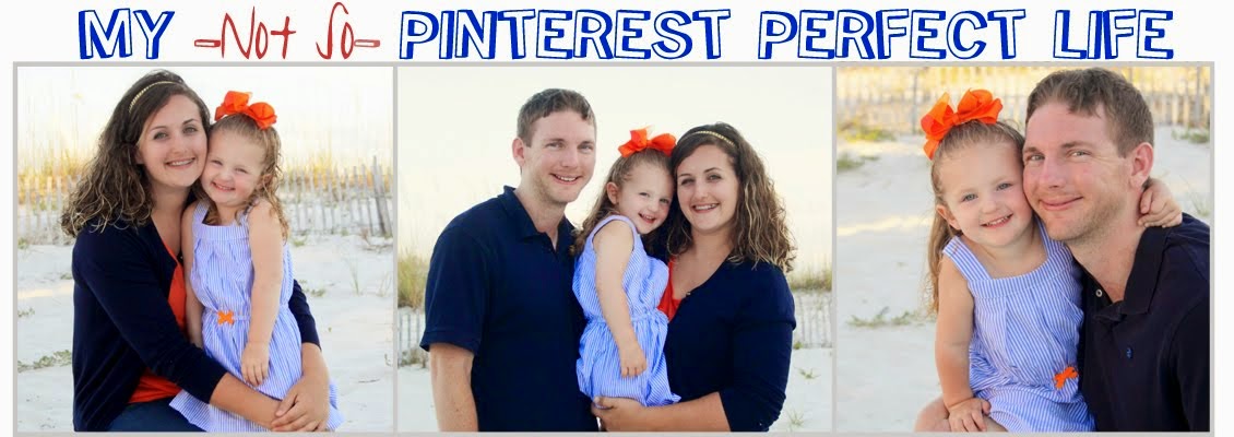 My Not So Pinterest Perfect Life
