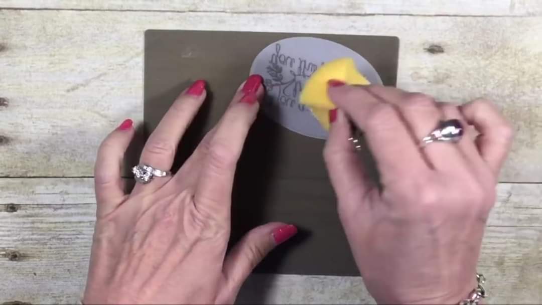 Invisibly Gluing Vellum Into Place