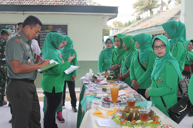 Inovatif  Persit Kodim Sragen Lomba Kreasi Makanan : Rica – Rica Biji Karet Sabet Juara I