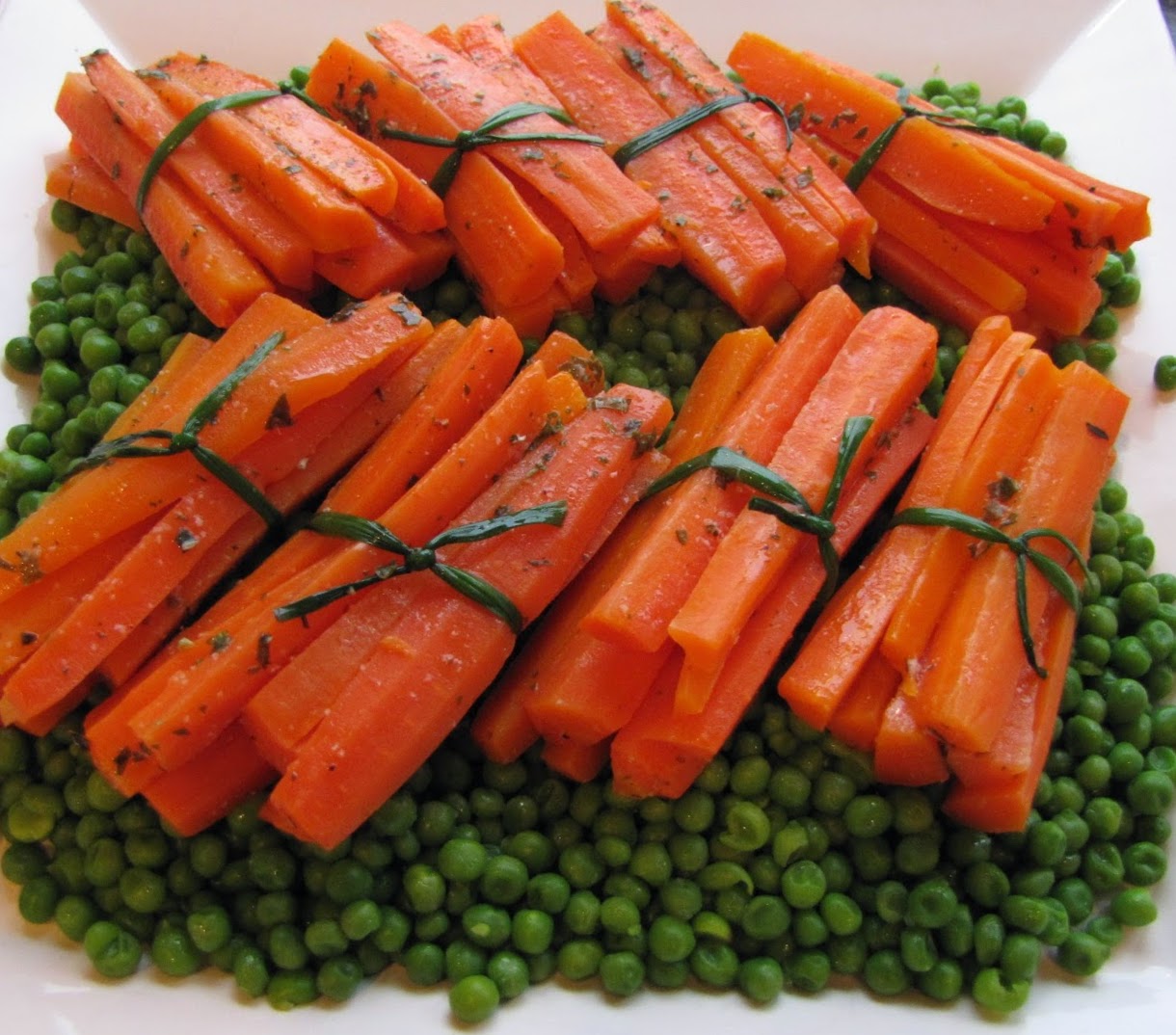Mennonite Girls Can Cook Lemon Basil Carrot Bundles