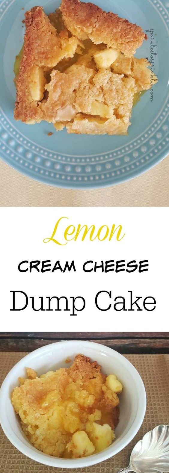 Pinned over 125,000 times!! This is one of the best dump cake recipes there is! A lemon lovers delight!
